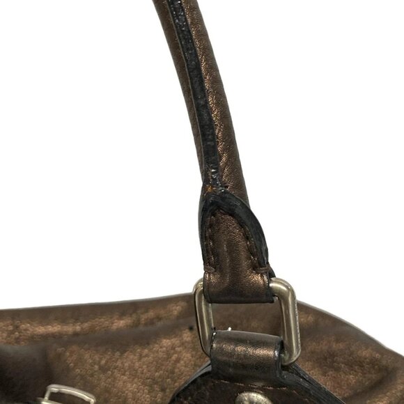 Auth LOUIS VUITTON L M95999 Acajou Mahina - RC2078 Handbag - Picture 10 of 16